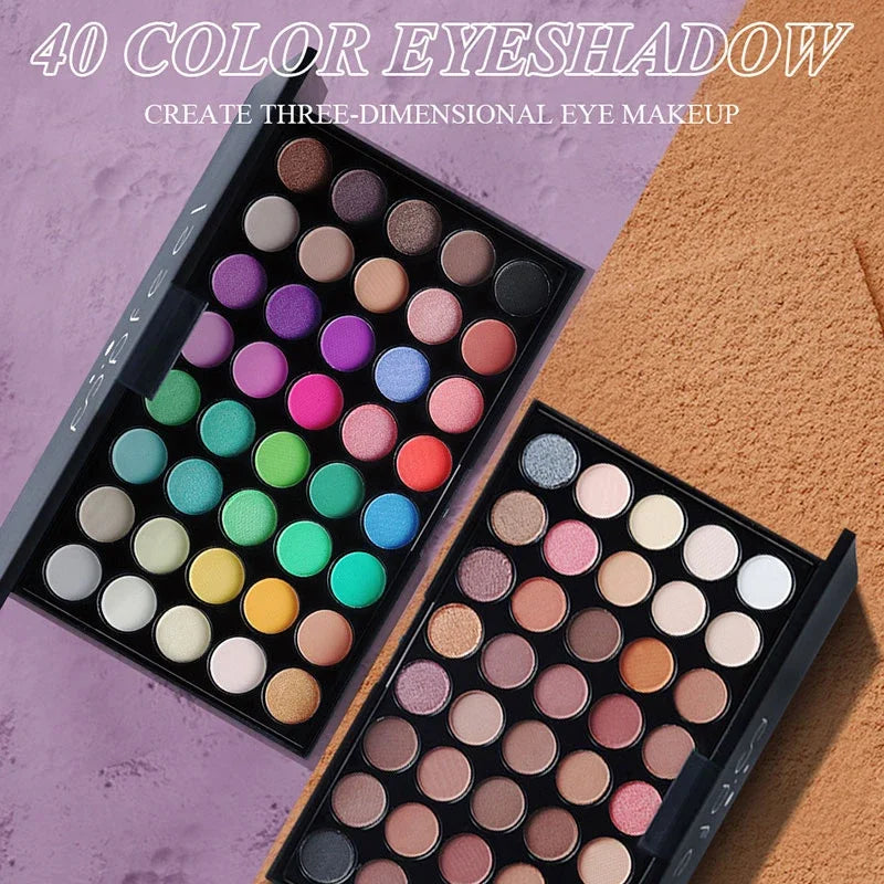 Paleta de Sombra 40 Cores